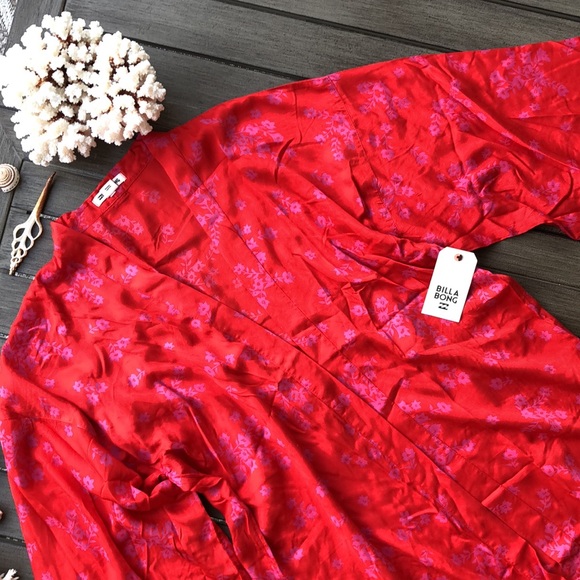 🌴🔆BILLABONG- KOLA KIMONO COVER UP🔆🌴 - Picture 5 of 12